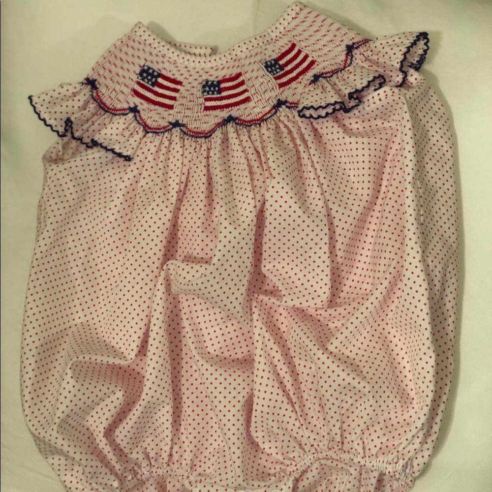American Flag Baby Bubble